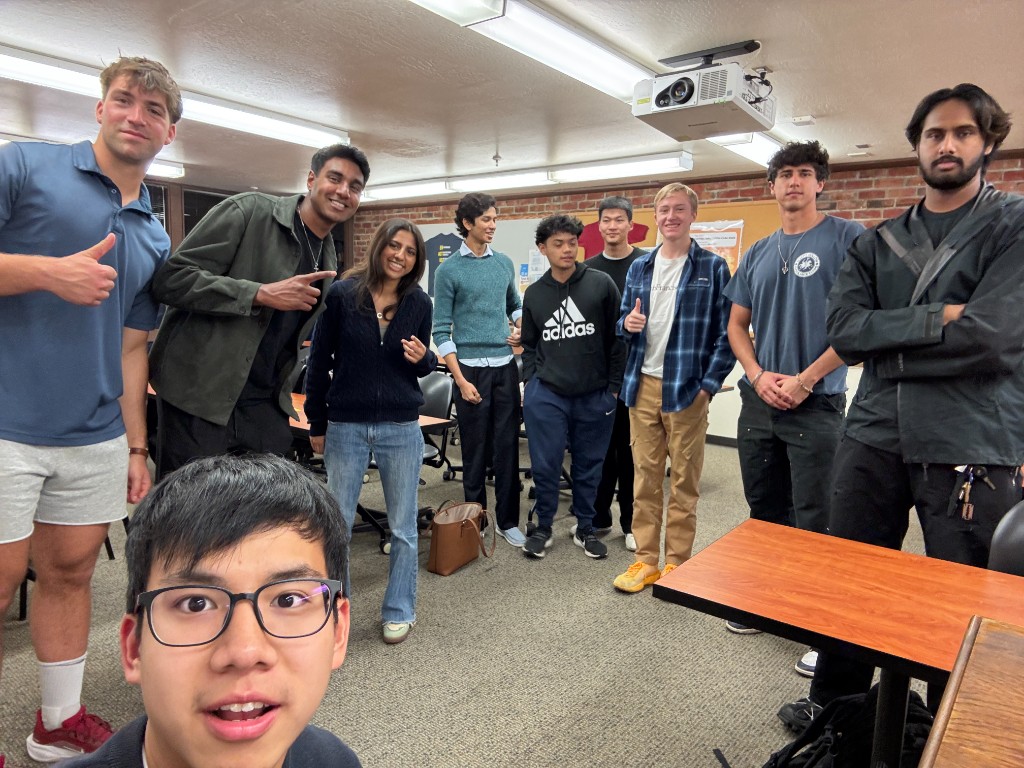 Group of students photographed together at the end of an NGF workshop